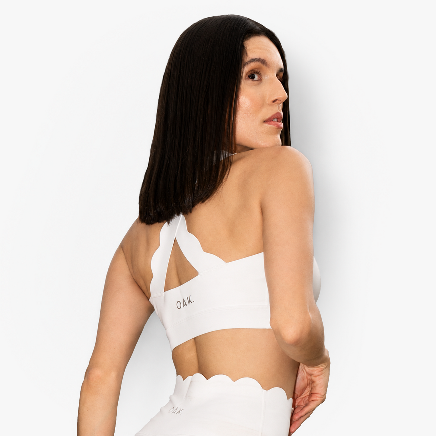 The Scallop Bra in Whispy Cloud